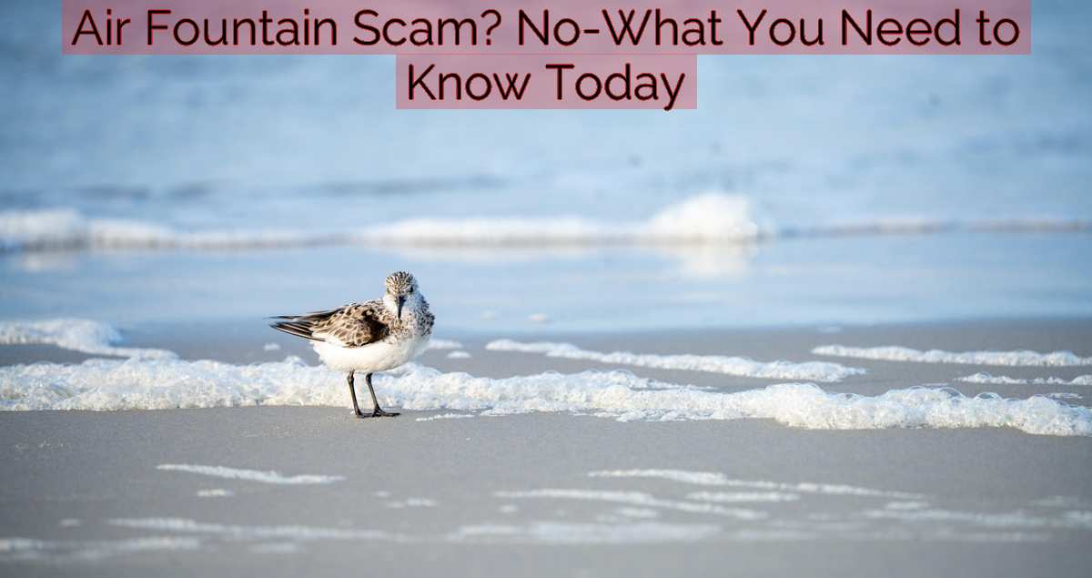 Air Fountain Scam? No-What You Need to Know Today